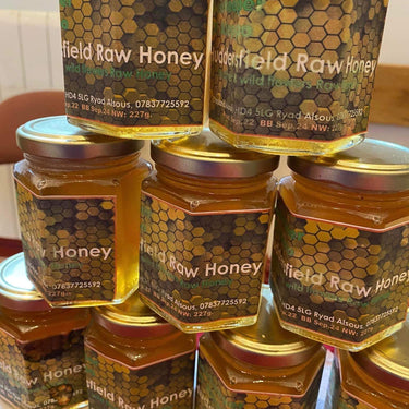 Huddersfield Raw Honey - 340g Jar - Christmas Box