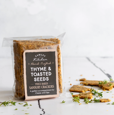 Thyme & Toasted Seeds Savoury Crackers