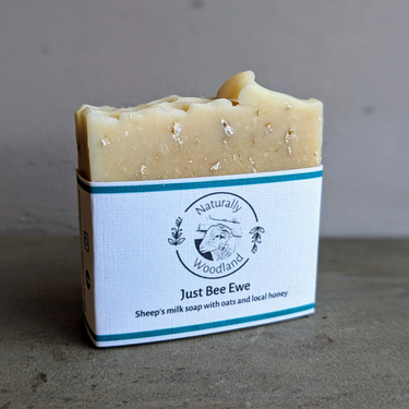 Just Bee Ewe Soap Bar - Oats and Honey - Christmas Box