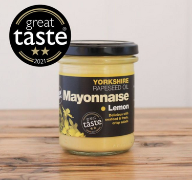 Yorkshire Rapeseed Oil Lemon Mayonnaise - 1 Jar (190g)